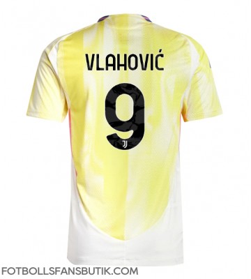 Juventus Dusan Vlahovic #9 Replika Bortatröja 2024-25 Kortärmad